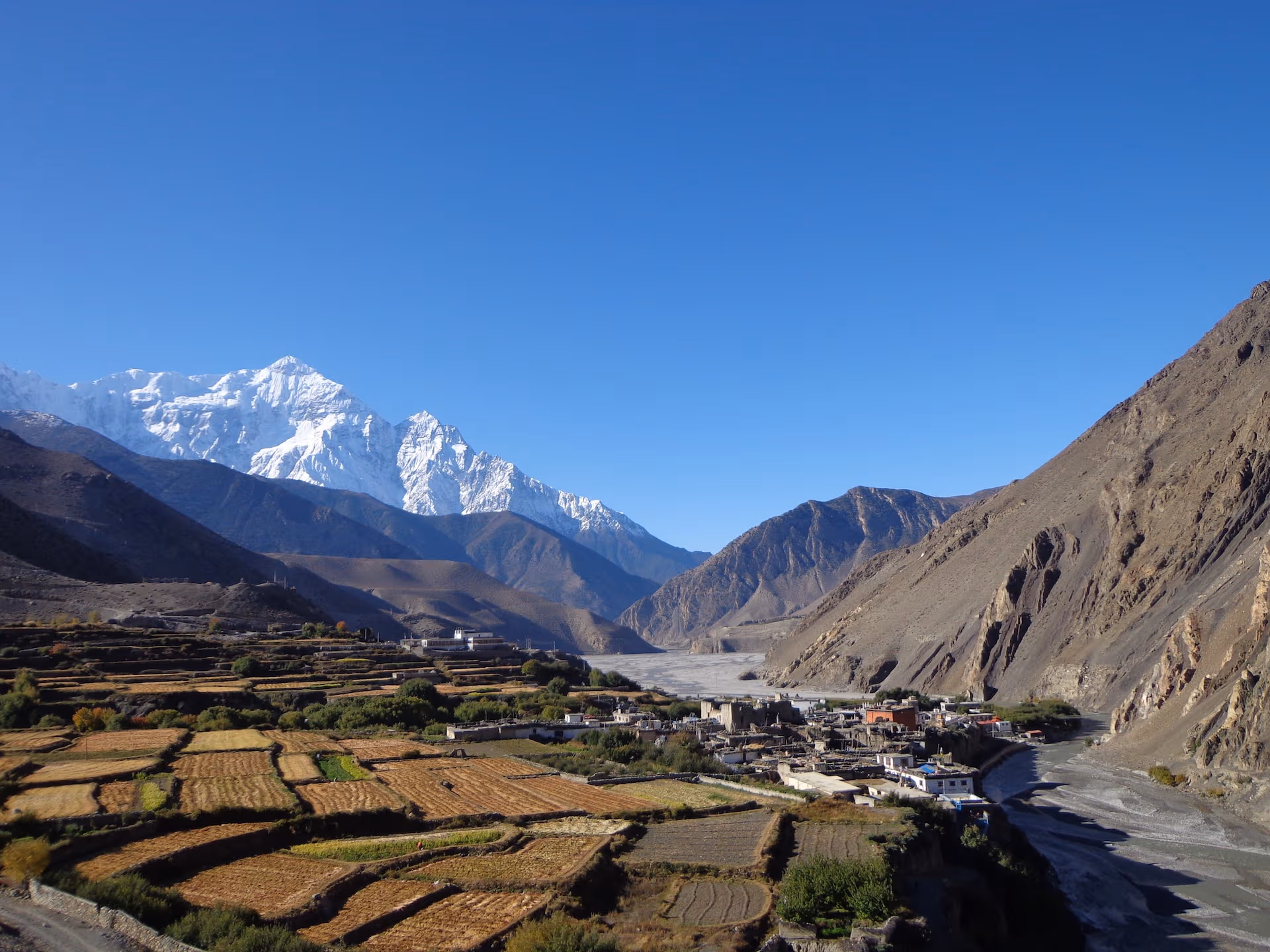 Kagbeni Village View